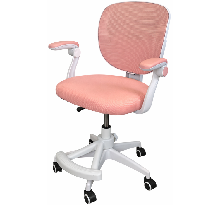 Крісло обертове дитяче PERFECT KIDS PINK3